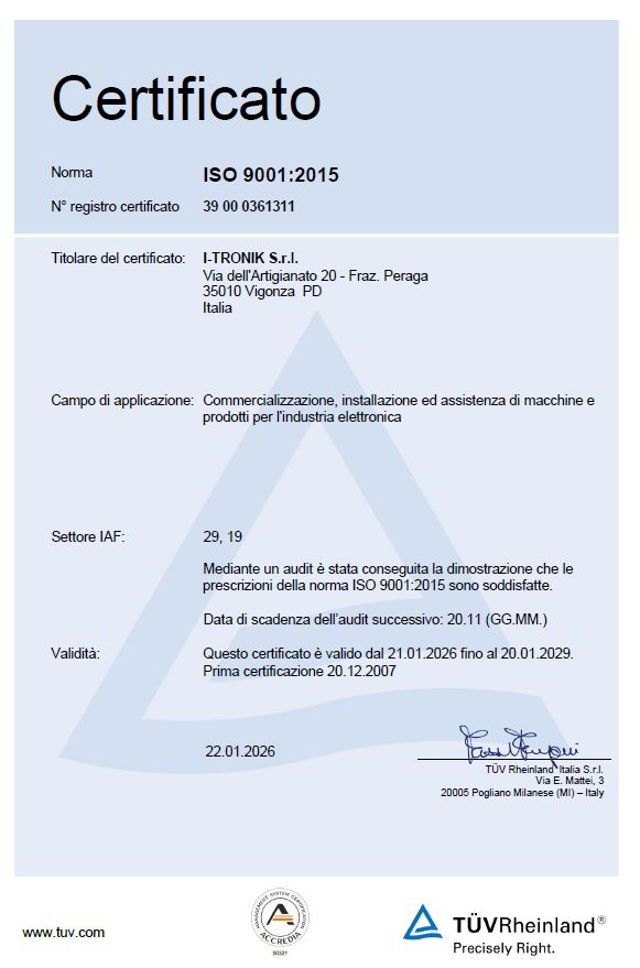 Certificazione ISO